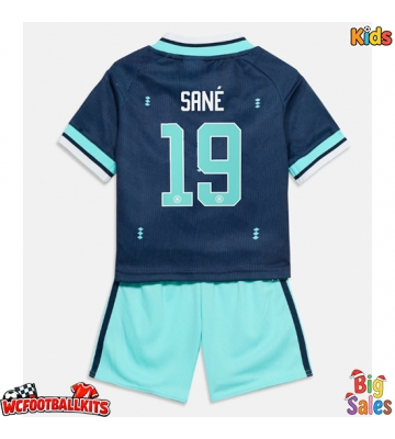 Germany Leroy Sane #19 Replica Away Stadium Kit for Kids World Cup 2026 Short Sleeve (+ pants)